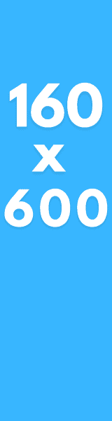 160 x 600 Display Ad Example
