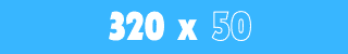 320 x 50 Display Ad Example
